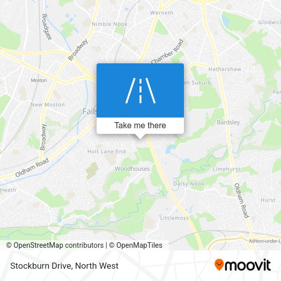 Stockburn Drive map