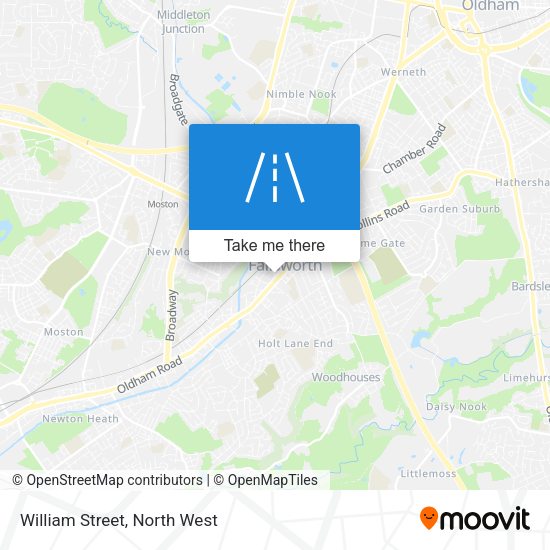 William Street map