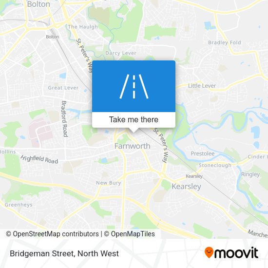 Bridgeman Street map