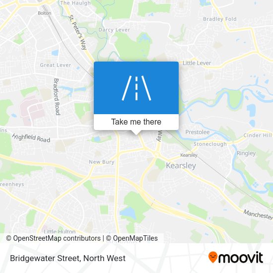 Bridgewater Street map
