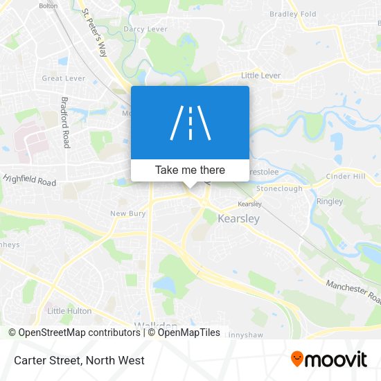 Carter Street map