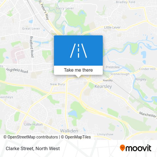 Clarke Street map