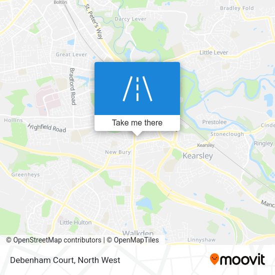 Debenham Court map