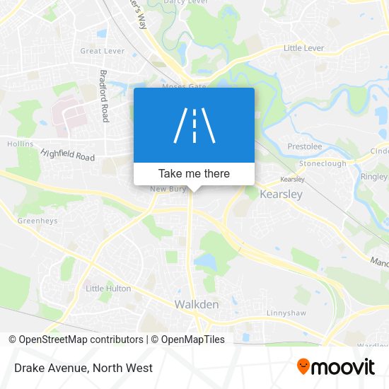 Drake Avenue map