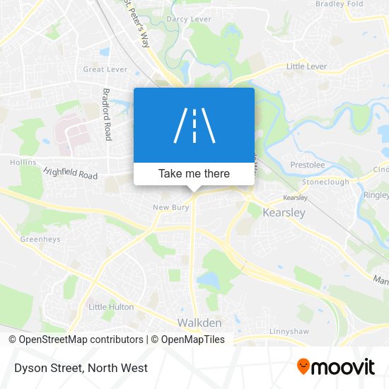 Dyson Street map