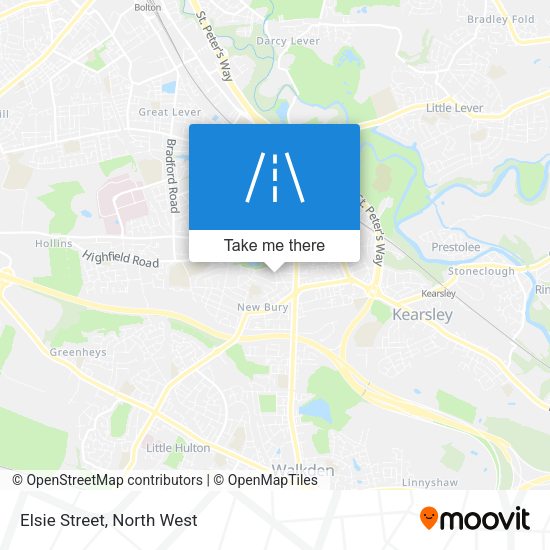 Elsie Street map