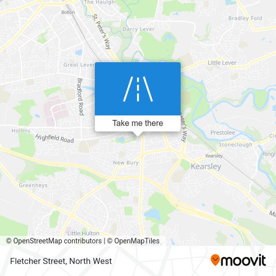 Fletcher Street map