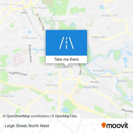 Leigh Street map