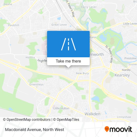 Macdonald Avenue map