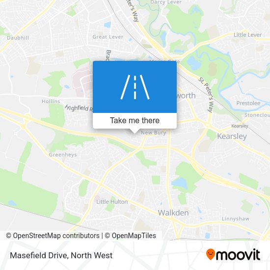 Masefield Drive map
