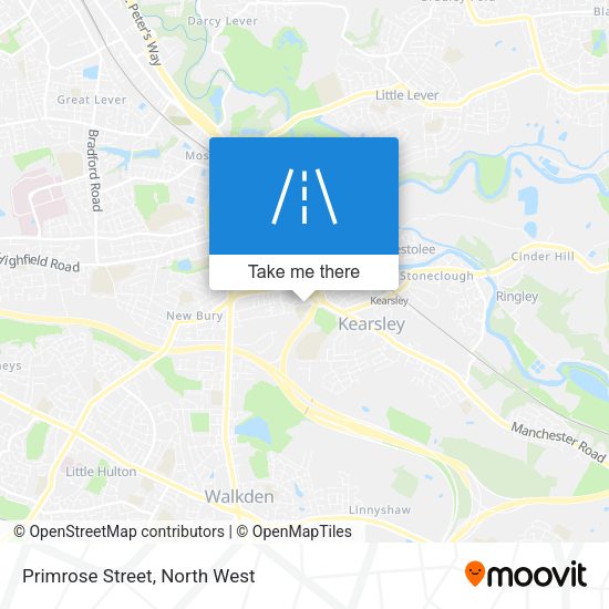 Primrose Street map