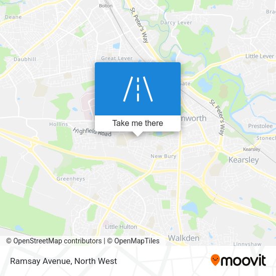 Ramsay Avenue map