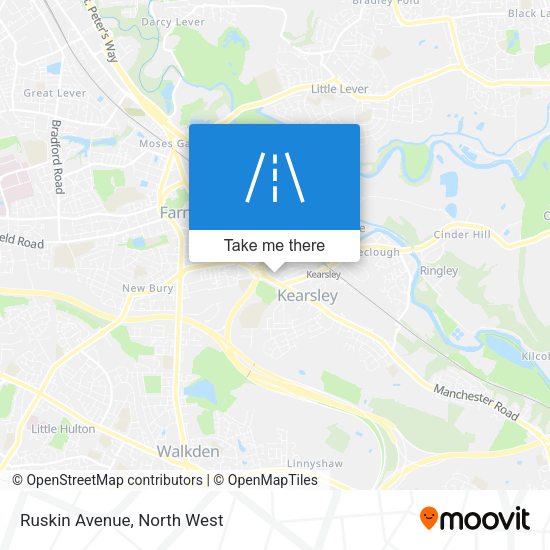 Ruskin Avenue map