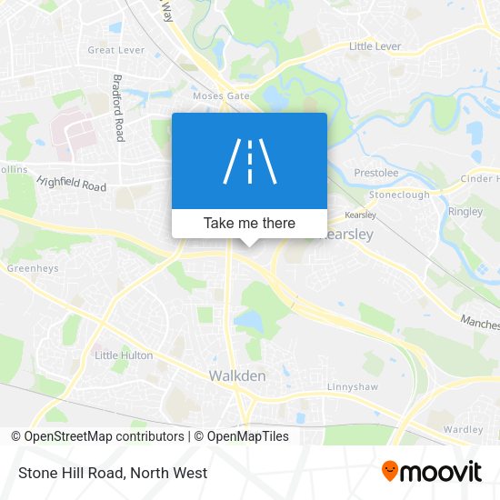 Stone Hill Road map