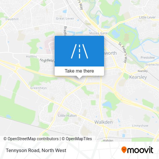 Tennyson Road map