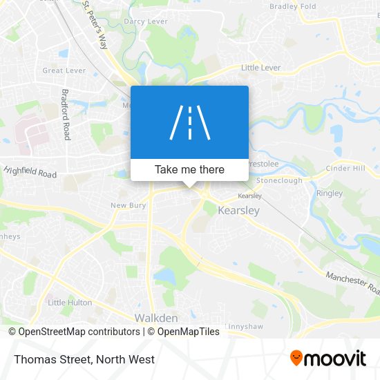 Thomas Street map