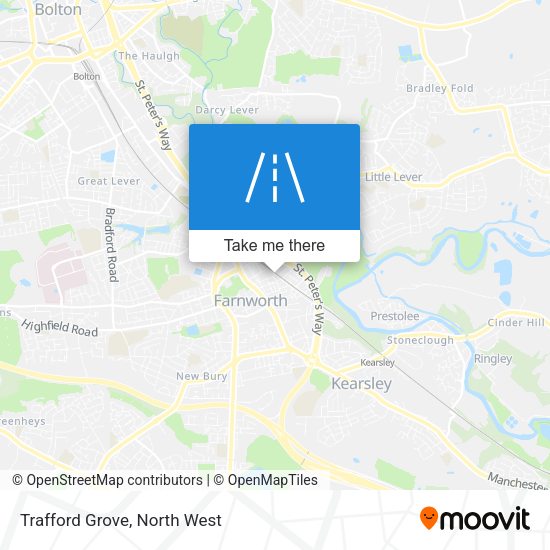 Trafford Grove map