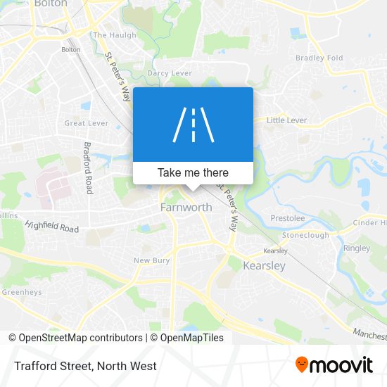 Trafford Street map