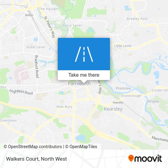 Walkers Court map
