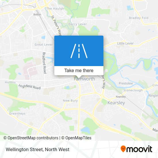 Wellington Street map