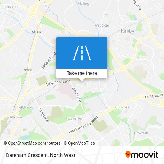 Dereham Crescent map