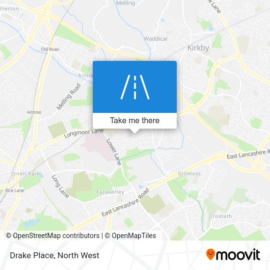 Drake Place map