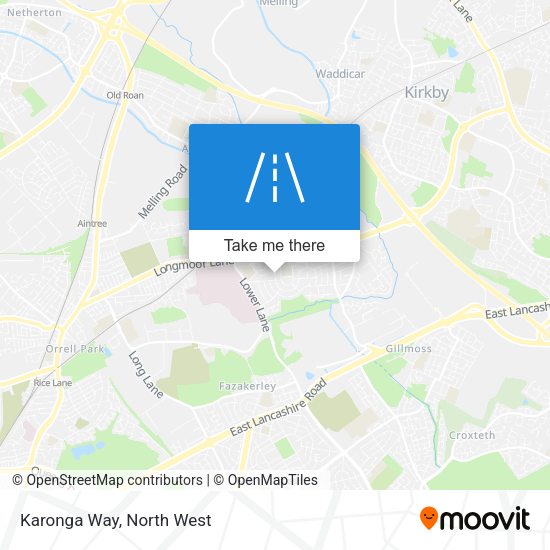 Karonga Way map
