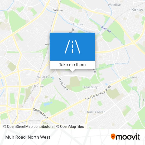 Muir Road map