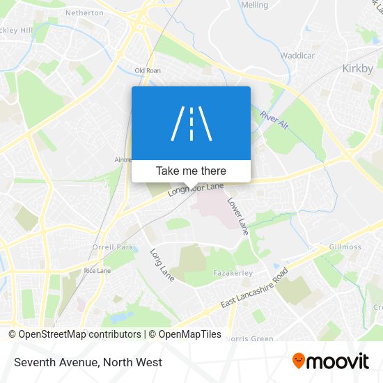 Seventh Avenue map