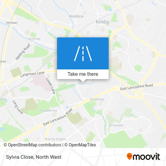 Sylvia Close map