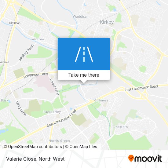 Valerie Close map