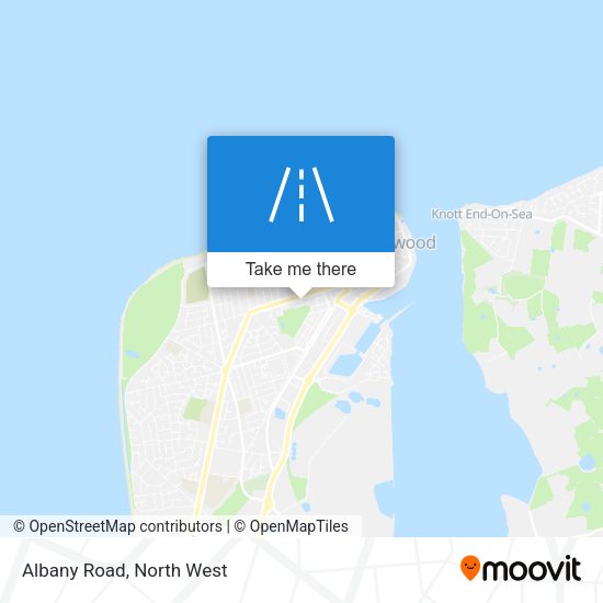 Albany Road map