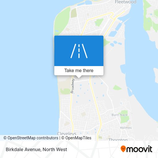 Birkdale Avenue map