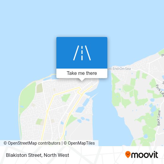 Blakiston Street map