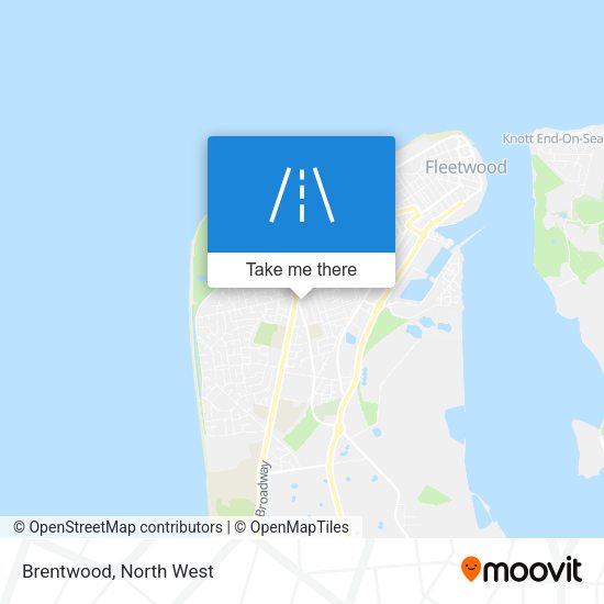 Brentwood map