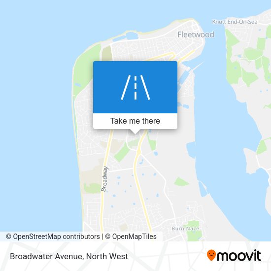 Broadwater Avenue map
