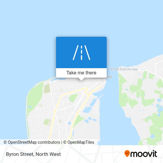 Byron Street map