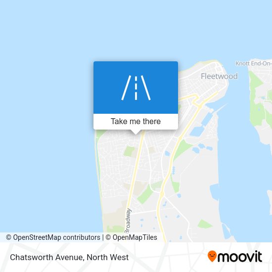 Chatsworth Avenue map