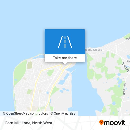 Corn Mill Lane map