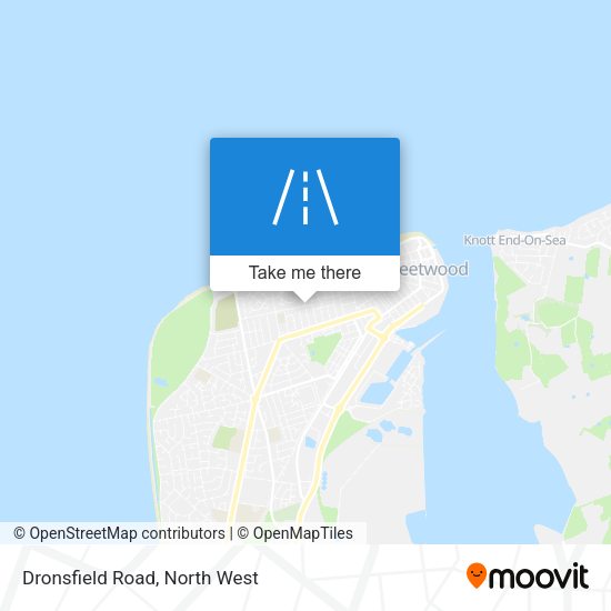 Dronsfield Road map