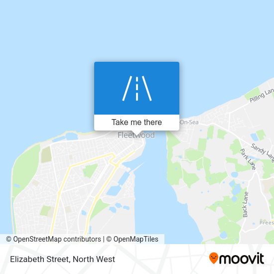 Elizabeth Street map