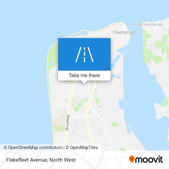 Flakefleet Avenue map