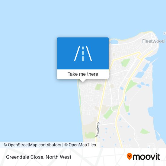Greendale Close map