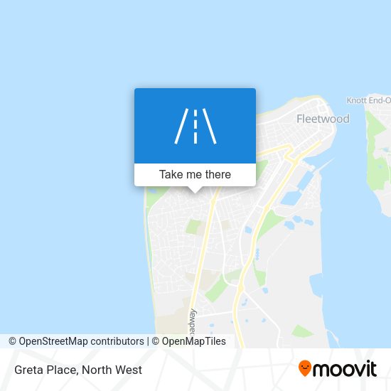 Greta Place map
