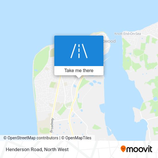 Henderson Road map
