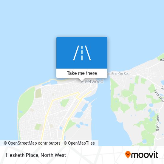 Hesketh Place map