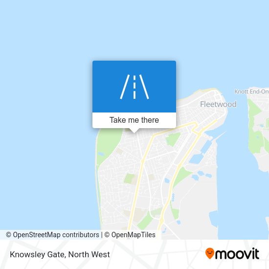 Knowsley Gate map