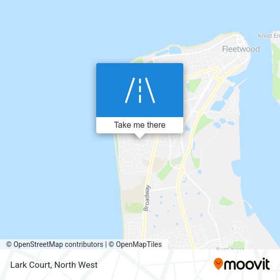 Lark Court map