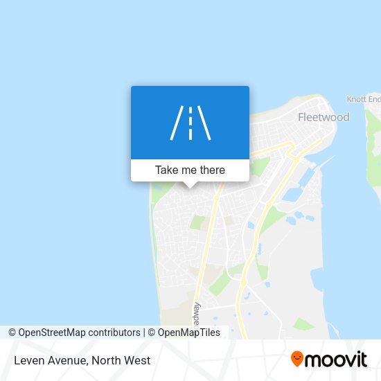 Leven Avenue map
