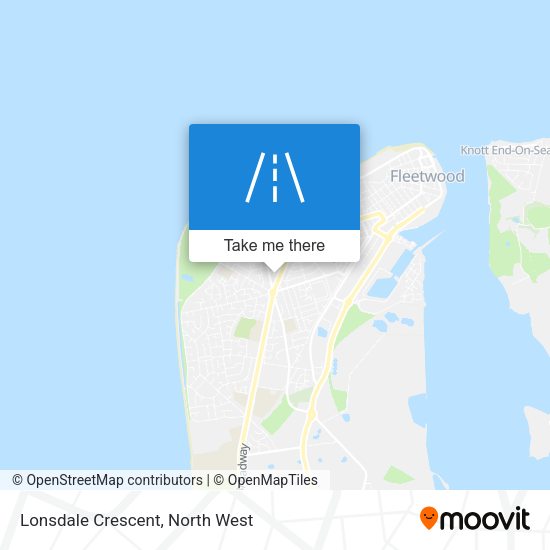 Lonsdale Crescent map